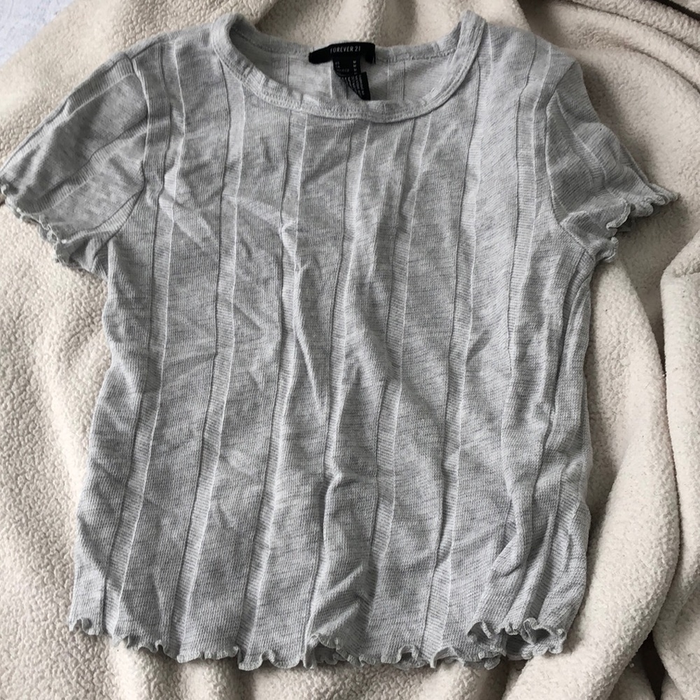 forever 21 grey shirt